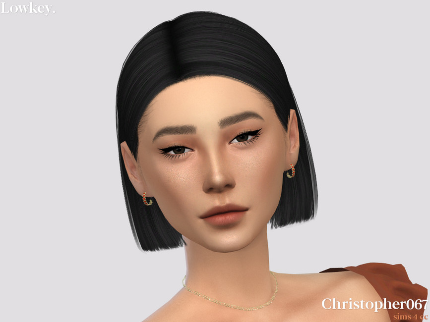 Сережки Lowkey Earrings Симс 4 (картинка 2)