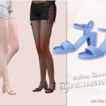Обувь High Heeled Sandals Симс 4
