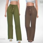 Женские брюки Summer Trousers Симс 4