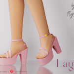 Босоножки Layla Sandals on High Sole Симс 4