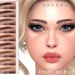 Eyebrows N189 Sims 4