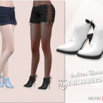 Open heel high heels Sims 4
