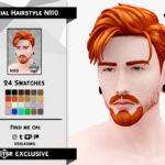 Sims 4 Facial Hair Style N110
