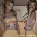 Strapless Bralette Sims 4
