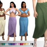 Юбка Aylin Skirt Симс 4 Юбка Aylin Skirt Симс 4