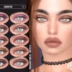 Sims 4 Abigail Eyeshadow N319