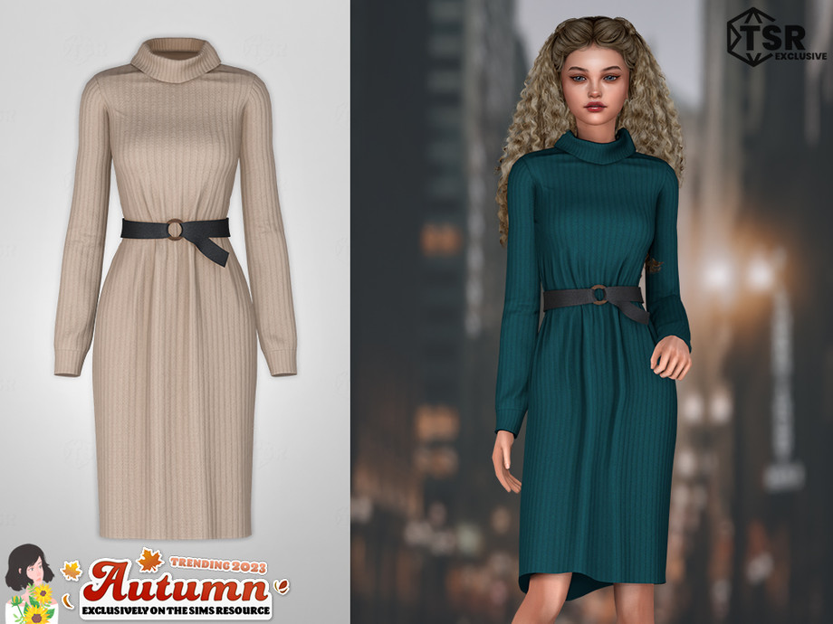 Sims 4 Amelia Dress