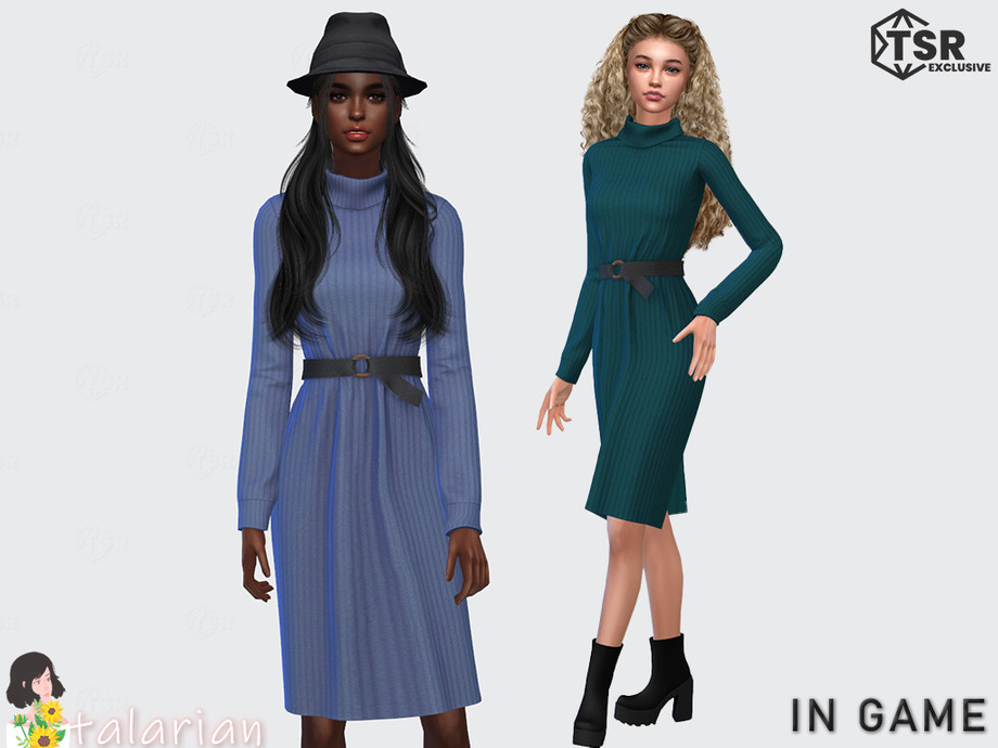 Sims 4 Amelia Dress (picture 2)