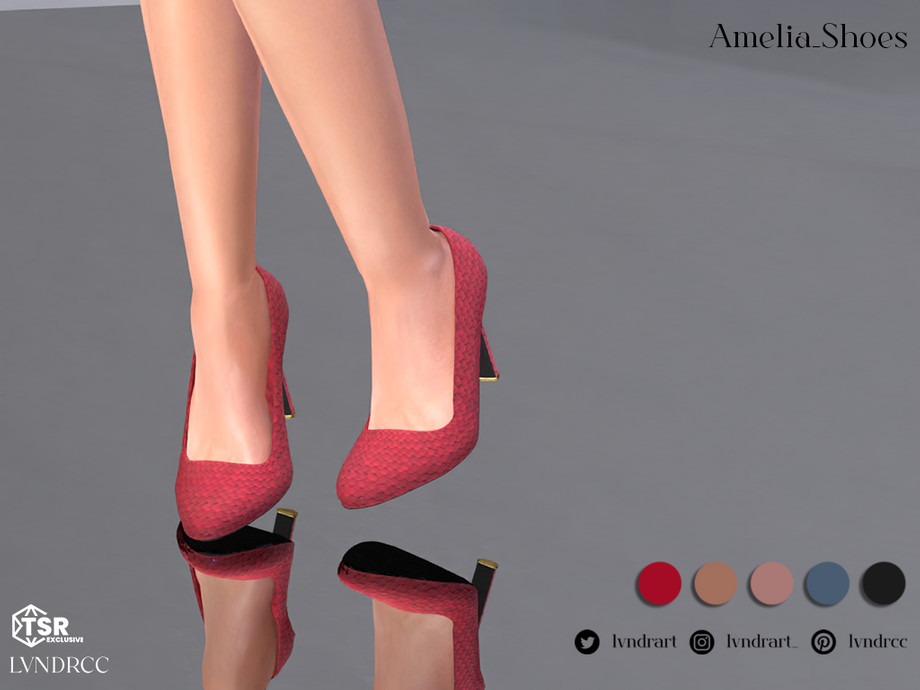 Sims 4 Amelia Shoes