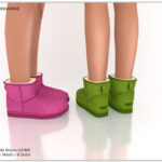 Sims 4 Ankle Boots S235 Child