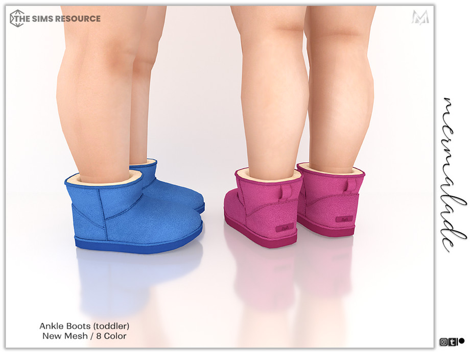 Sims 4 Ankle Boots S236 Toddler