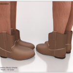 Sims 4 Ankle Cowboy Boots Male S239