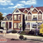 Sims 4 Autum Modern Villa
