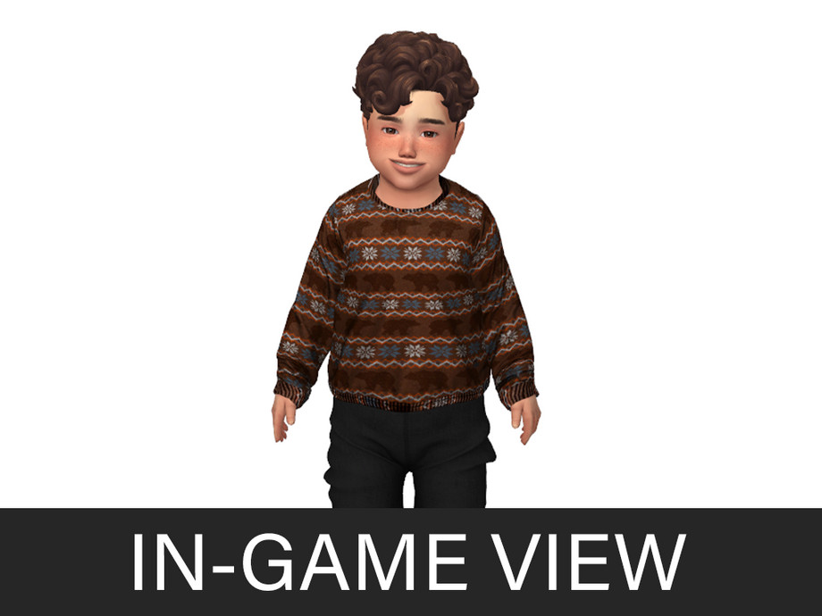 Sims 4 Autumn Sweater Toddler (picture 2)