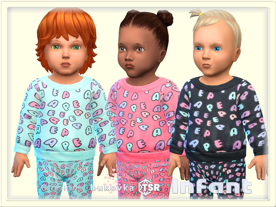 Sims 4 Baby Clothes Shirt PP