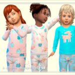 Sims 4 Baby Clothes Shirt Unicorn