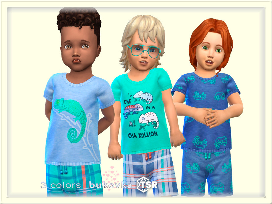 Sims 4 Baby TShirt Chameleon