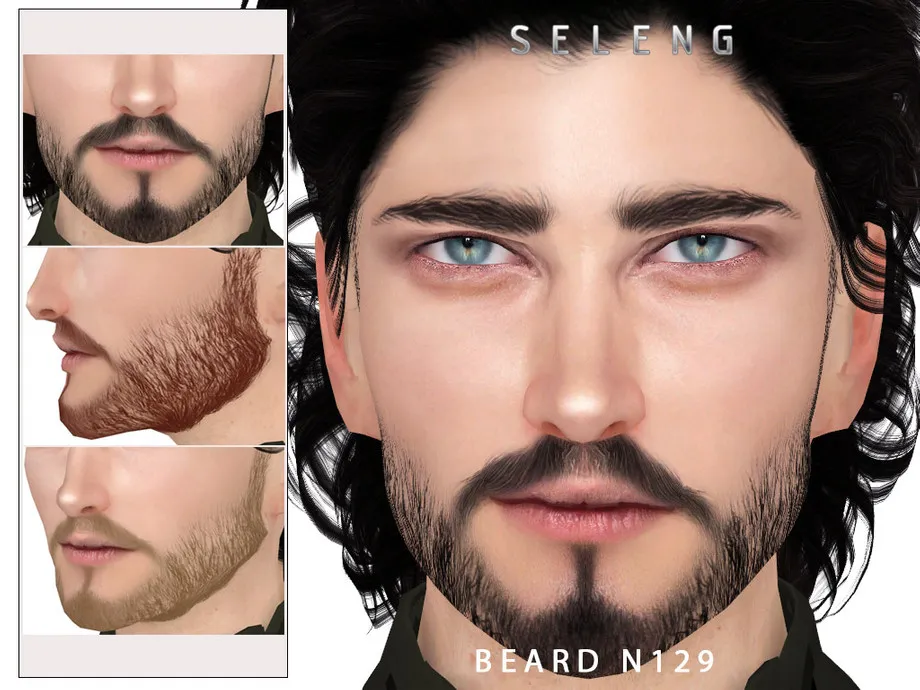 Sims 4 Beard N129