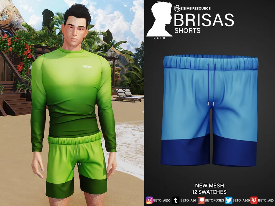 Sims 4 Brisas (Shorts)