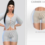 Sims 4 Carmen Shorts