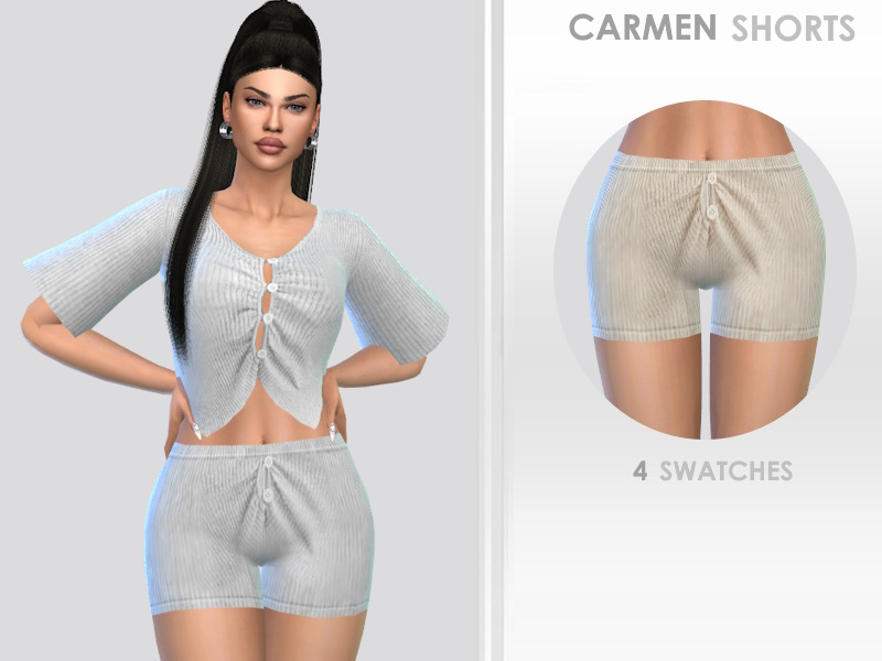 Sims 4 Carmen Shorts