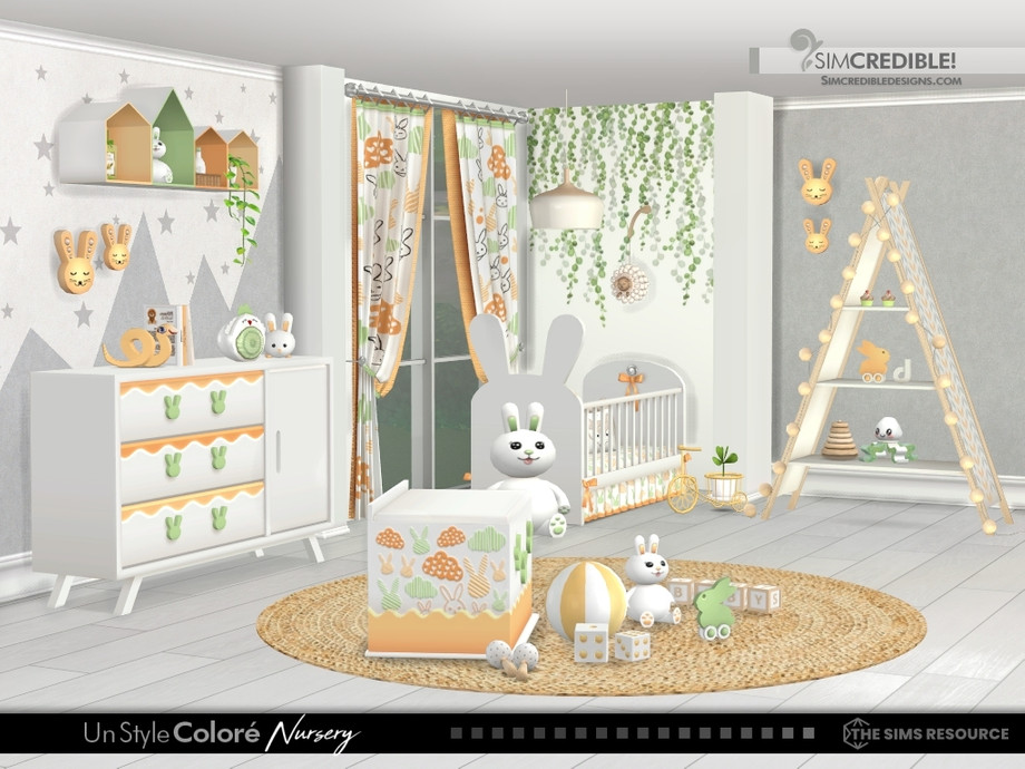 Sims 4 Children's Room Un Style Colore Toddlers
