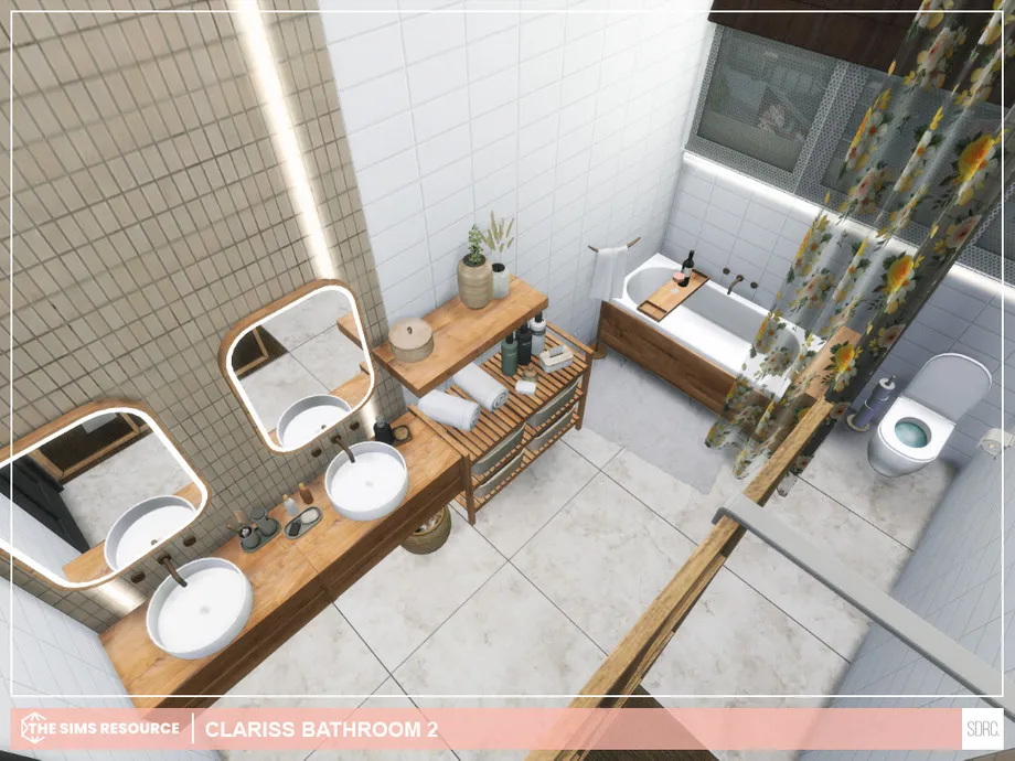 Sims 4 Clariss Bathroom 2 (picture 2)