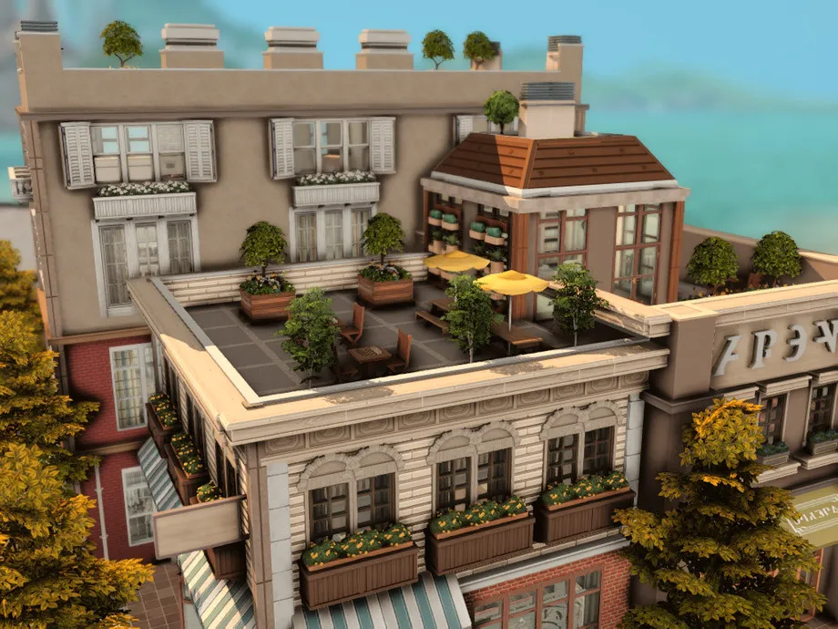 Sims 4 Coffee Shop (picture 2)