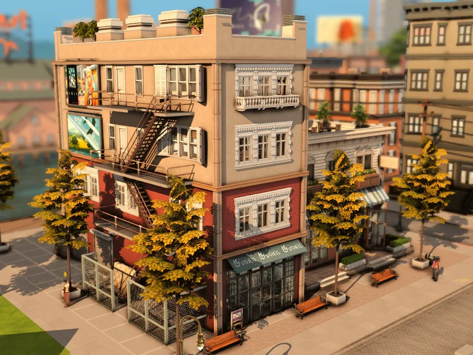 Sims 4 Coffee Shop (picture 3)