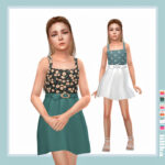 Sims 4 Coralie Dress