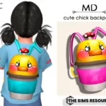 Sims 4 Cute Chick Backpack Toddler