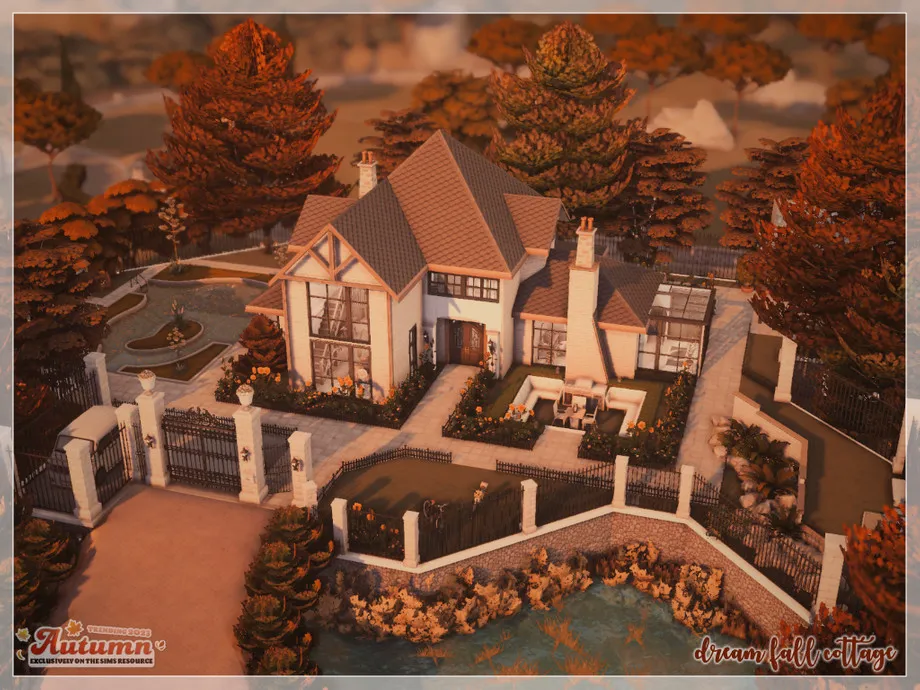 Sims 4 Dreamy Fall Cottage (picture 2)