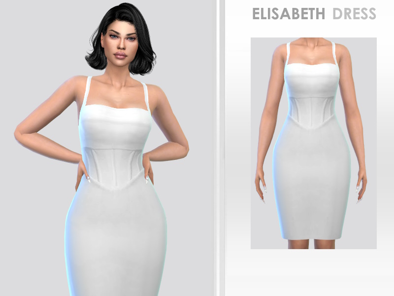 Sims 4 Elisabeth Dress