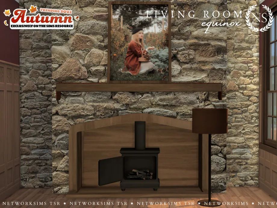 Sims 4 Equinox Living - Part II (Fireplace and Accessories)