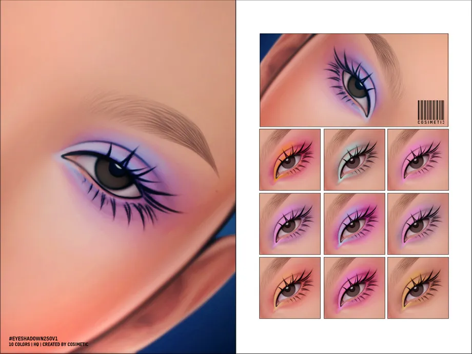 Sims 4 Eyeshadow N250 V1