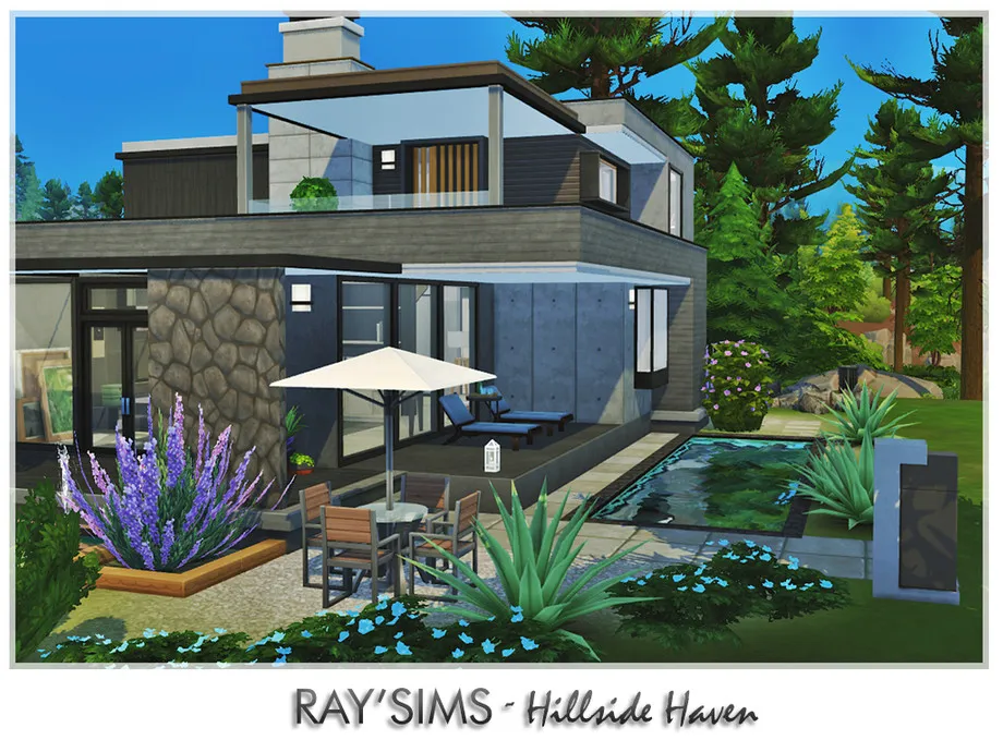 Sims 4 Hillside Haven House