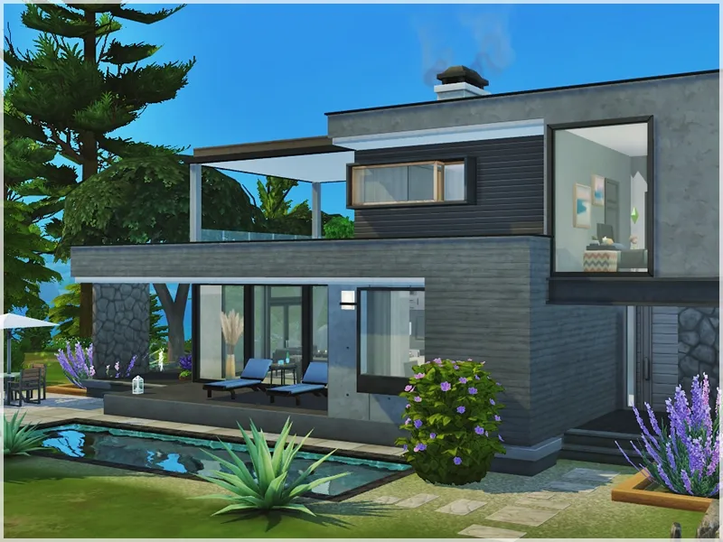 Sims 4 Hillside Haven House (picture 3)
