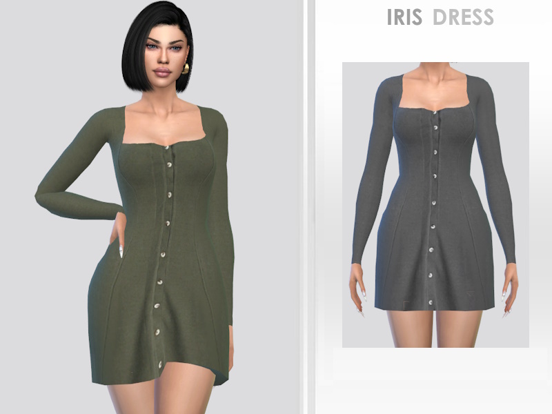 Sims 4 Iris Dress