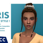 Sims 4 Iris Hair Style 1