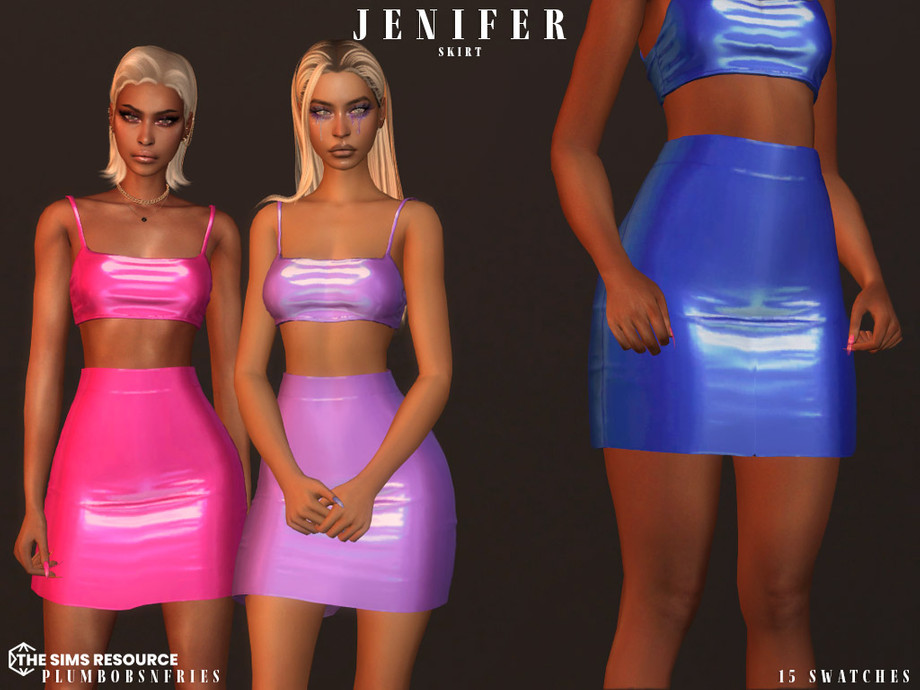 Sims 4 JENIFER skirt