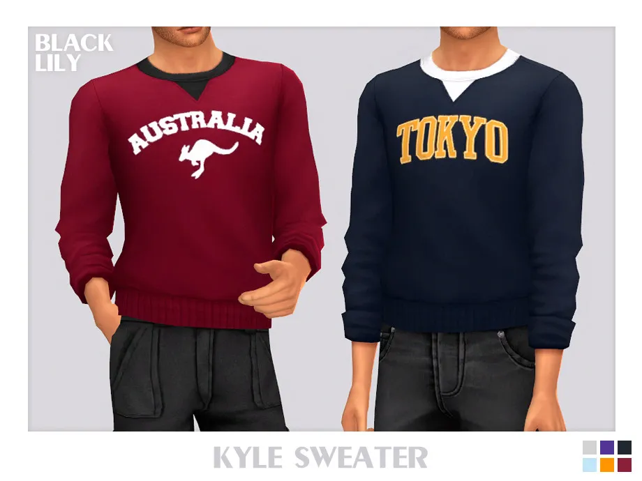 Sims 4 Kyle Sweater