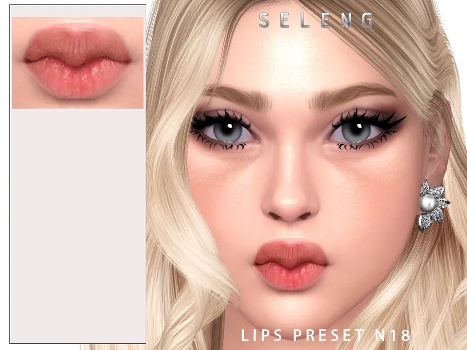 Sims 4 Lips Preset N18