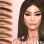 Sims 4 Malia Eyebrows N254