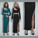 Sims 4 Megalomania Skirt