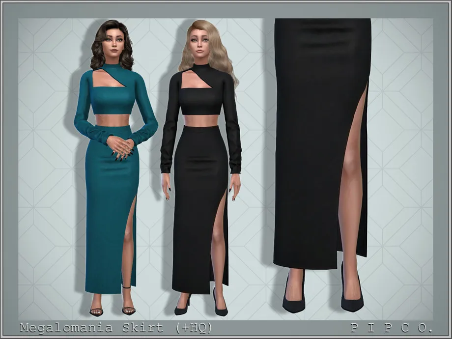 Sims 4 Megalomania Skirt
