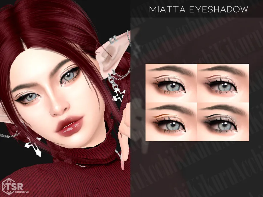 Sims 4 Miatta Eyeshadow