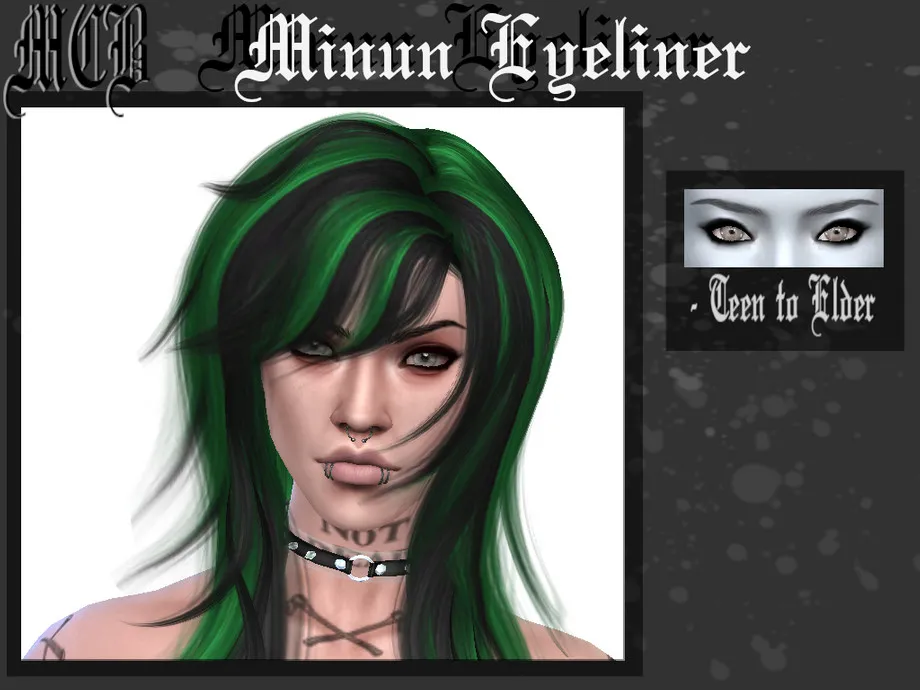 Sims 4 Minun Eyeliner