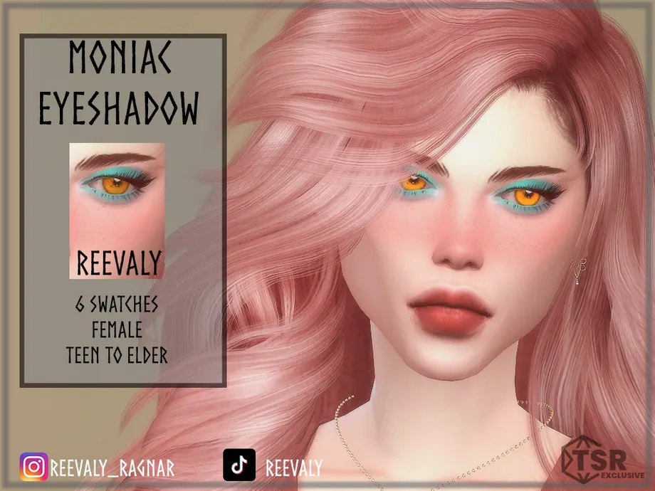 Sims 4 Moniac Eyeshadow