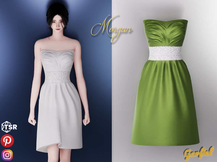 Sims 4 Morgan Evening Dress