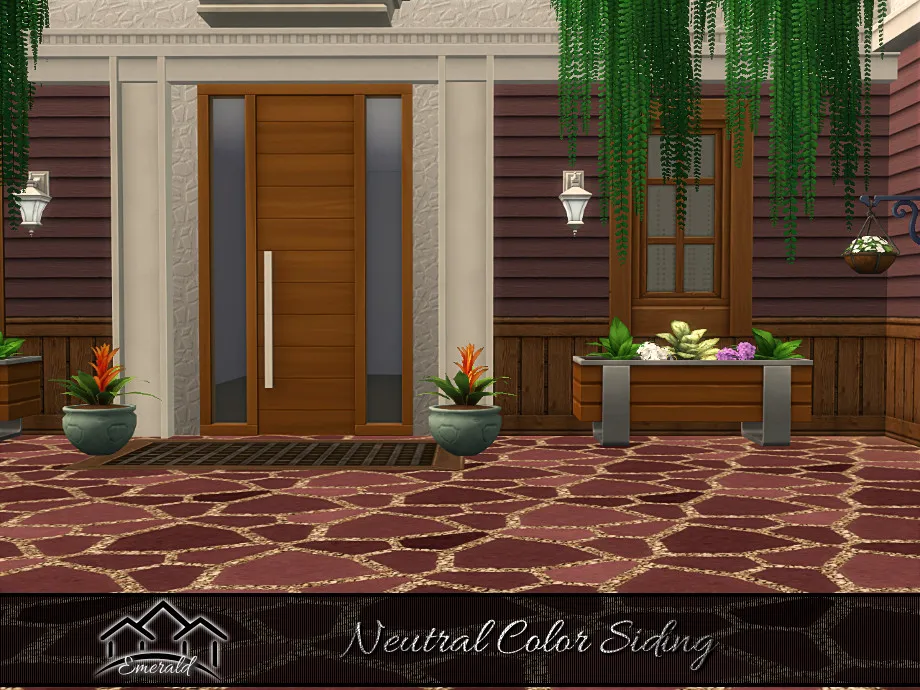 Sims 4 Neutral Color Siding (picture 3)